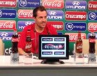El entrenador del Córdoba comenta sobre el cese de Javi Cabezas al Écija.
