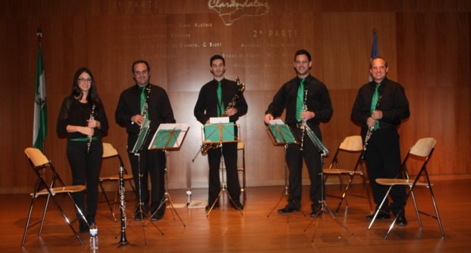Quinteto de Clarinetes Clarándaluz en el Palacio de Peñaflor