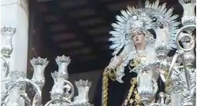 Video de la Salida Extraordinaria de la Virgen de los Dolores de Santiago de Écija
