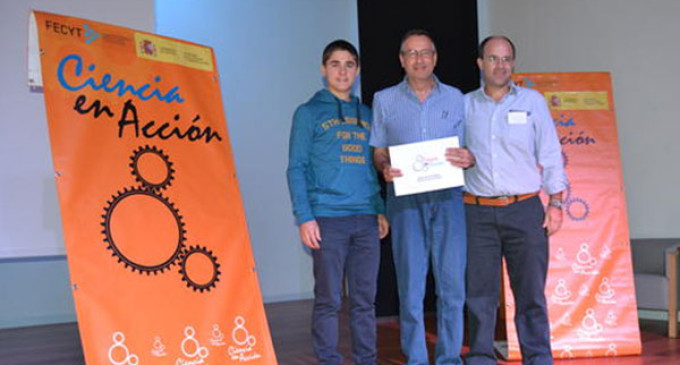 Alumnos del I.E.S. San Fulgencio de Écija, consiguen el tercer premio en el concurso “Ciencia en Acción”