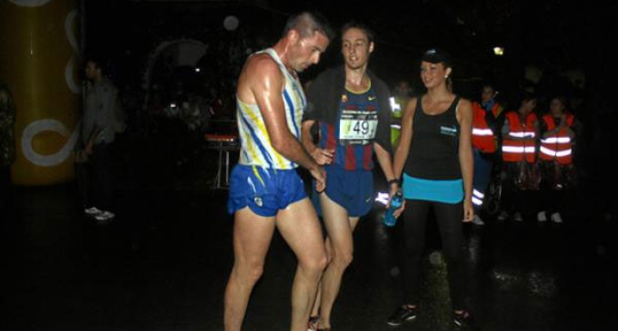 David Palacios de Écija, gana la Carrera Nocturna del Guadalquivir 2013 con 20.000 participantes