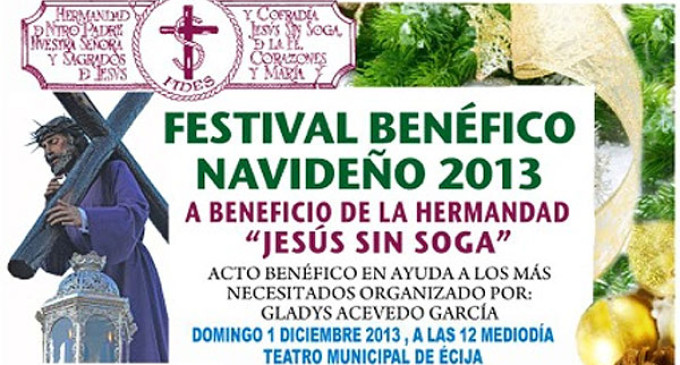 Festival Benéfico Navideño 2013 en Écija, para los necesitados