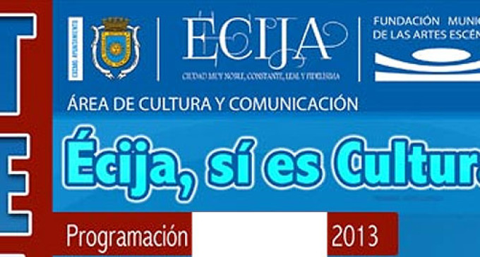 Programación Cultural del Teatro Municipal de Écija