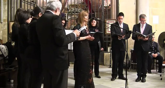 VIDEO Concierto de Navidad del Coro Polymnia y AMUECI de Écija en la Iglesia San Pablo de Córdoba