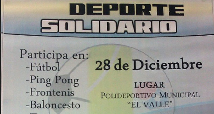 28 de diciembre, Día del Deporte Solidario en Écija