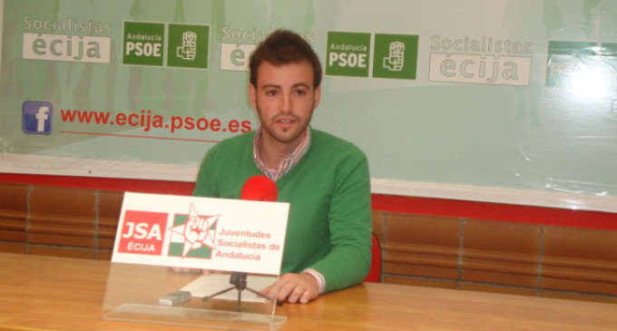 José Luis Riego de Juventudes Socialistas de Écija habla sobre el Pacto Integral por la Juventud