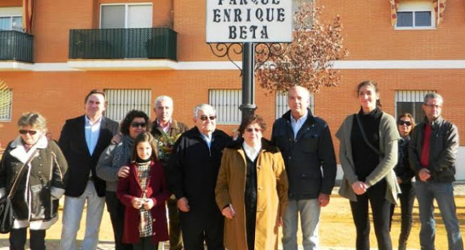 Se inaugura en Écija el parque  “Enrique Beta”