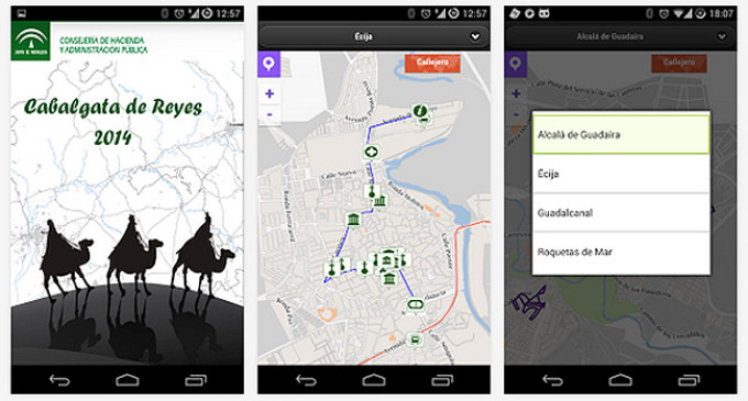 Una aplicación para móviles permitirá conocer la situación de la Cabalgata de Reyes de Écija
