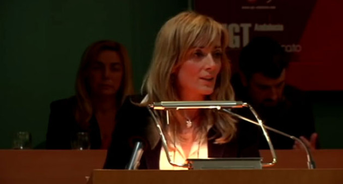 VIDEO Discurso de Carmen Castilla, de Écija, nueva secretaria de UGT-A