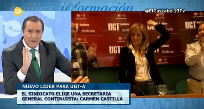 VIDEO Polémica servida en la mesa de ‘El Cascabel’ en 13 televisión con la nueva secretaria de UGT-A, Carmen Castilla, de Écija