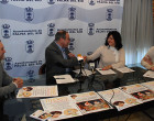 Jose Diego Ramírez y la Asociación Cultural Diablo Cojuelo de Écija, firma un convenio con el Ayuntamiento de Palma del Río