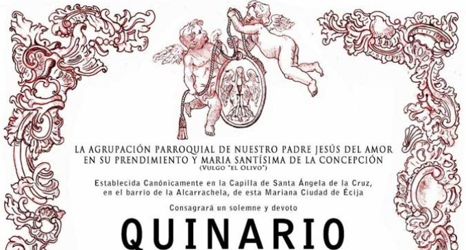 Solemne Quinario en honor a Nuestro Padre Jesús del Amor de Écija