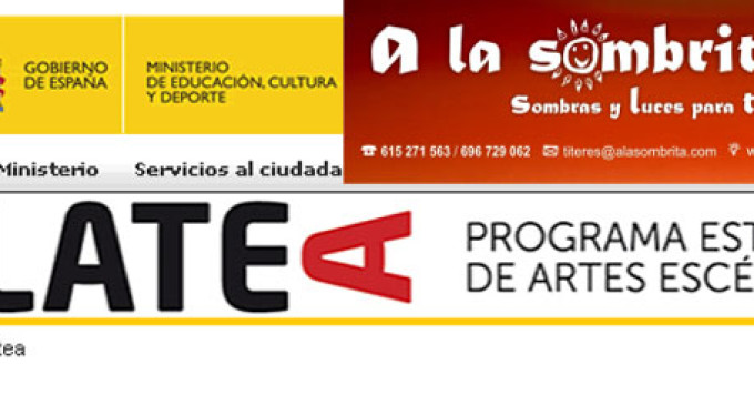 La Compañía de Teatro de Écija “A la Sombrita”, seleccionada en el catálogo estatal PLATEA 2014