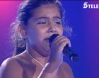 VIDEO la pequeña Judit de Écija elegida por Malú en La Voz de Televisión