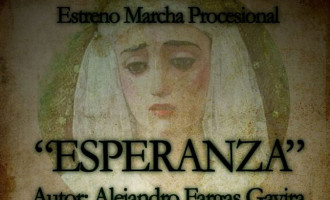 Próxima presentación de la Marcha procesional “ESPERANZA”, de la Hermandad del Confalón de Écija