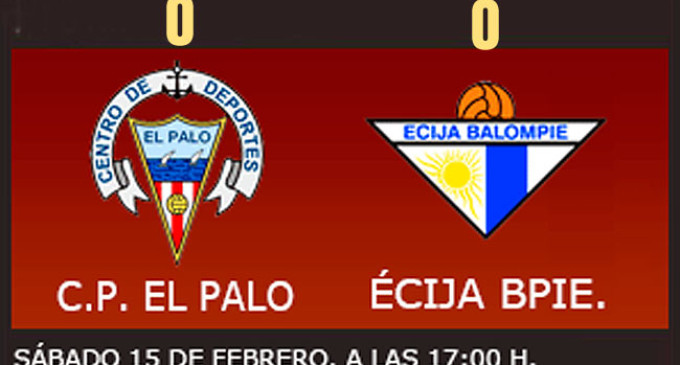 El Écija consigue un méritoso empate frente al Palo.