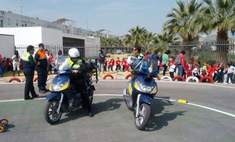 Actividades de Educación Vial para los pequeños y visita a la Jefatura de Policía de Écija