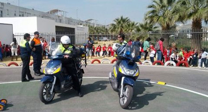 Actividades de Educación Vial para los pequeños y visita a la Jefatura de Policía de Écija