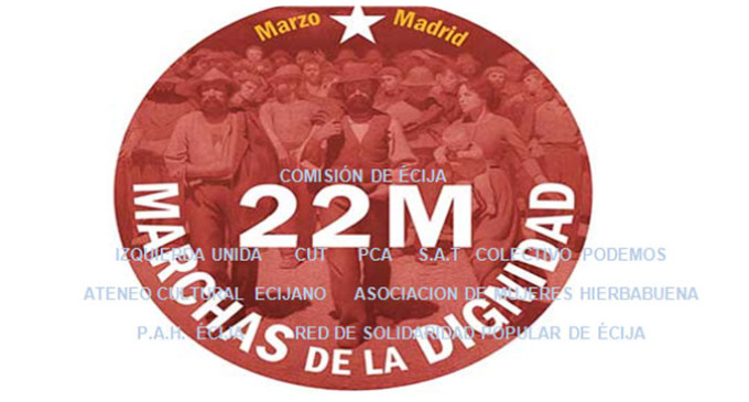 La subdelegación del Gobierno de España prohibe una Marcha por la Dignidad en Écija