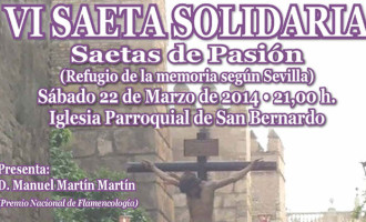 El flamencólogo Manuel Martín Martín de Écija presentó la VI Saeta Solidaria de Sevilla