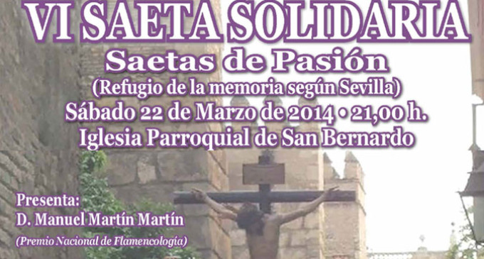 El flamencólogo Manuel Martín Martín de Écija presentó la VI Saeta Solidaria de Sevilla