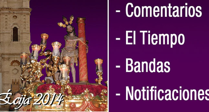 Nueva aplicación gratuita para móviles de la Semana Santa de Écija 2014, realizada por Raúl Olmedo