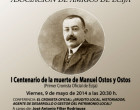 Celebración del I Centenario de la Muerte de Manuel Ostos y Ostos, primer cronista oficial de Écija