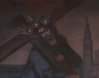 La Hermandad de “El Silencio” recibe de las Madres Filipenses, el lienzo de Jesús Nazareno Abrazado a la Cruz, que dió lugar a su origen Fundacional.