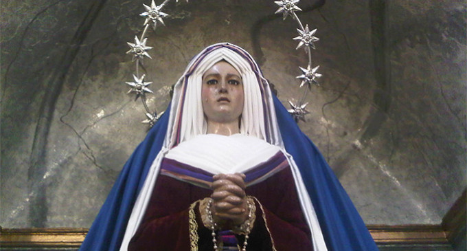 Cultos en honor a nuestra Nuestra Señora de la Fe de la Hermandad de Jesús Sin Soga de Écija