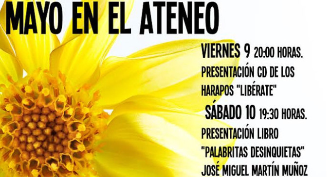 Actividades del mes de mayo en el Ateneo Cultural Ecijano