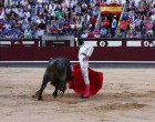 Disposición, firmeza y entrega del torero de Écija, Miguel Ángel Delgado, en Madrid