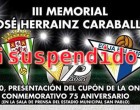 Suspendido en Écija el III Memorial José Herrainz, por expreso deseo de la familia