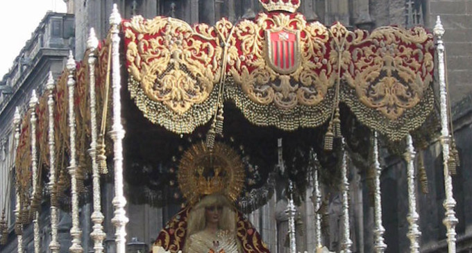 Jesús Rosado de Écija restaurará el palio de Santa Genoveva de Sevilla