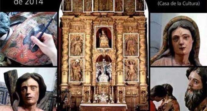 El artista Agustín Martín de Soto de Écija, interviene en la restauración de la Imaginería de Santa María La Blanca de Fuentes