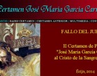 Ganadores del  “II Certamen de Poesía José Mª García Carrillo al Cristo de la Sangre” de Écija