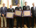 Medalla de Oro de la Ciudad para los policías locales que intervinieron en el incendio de la residencia de mayores “Vitalia”