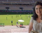 Un día con Rosario y la Escuela de Fútbol de Écija en el Estadio Olímpico de Sevilla