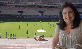 Un día con Rosario y la Escuela de Fútbol de Écija en el Estadio Olímpico de Sevilla