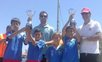 Pleno de la Escuela de Fútbol de Écija en el Torneo Playero de Benalmádena