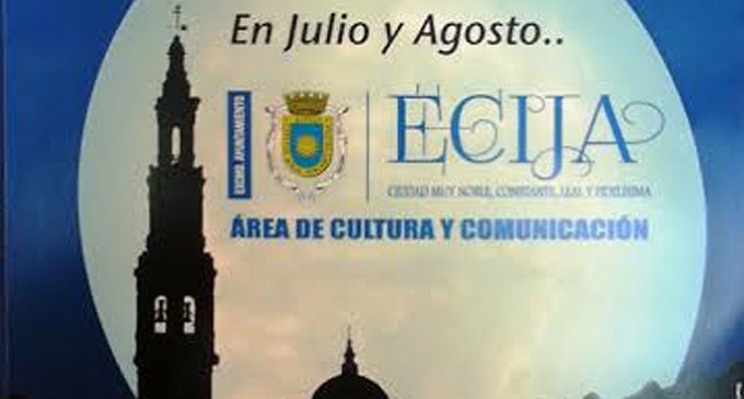 La Delegación de Cultura del Ayuntamiento de Écija presenta el Programa Verano Cultural 2014
