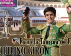 TU NOTICIA: Esta noche triunfará en esa misma plaza, Aquilino Girón de la Escuela de Écija. ¿Te lo vas a perder?