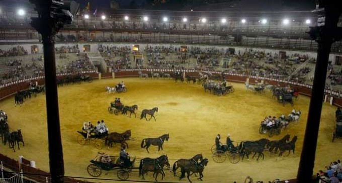 Enganches de Écija en La Malagueta, en la 33 edición del concurso mas antiguo de España