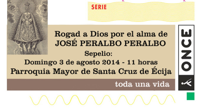 NECROLÓGICA: Fallece José Peralbo, autor de la música del Himno oficial a la Virgen del Valle de Écija en su Coronación