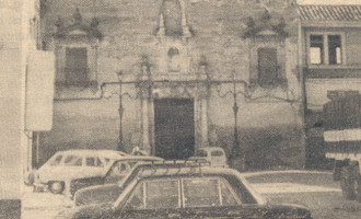 Publicación del año 1981 del nuevo destino para la iglesia de la Concepción de Écija después de  la caída del primer rayo