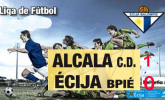 Al Écija se le escapan los tres puntos en el San Pablo y pierde ante el Alcalá por la mínima (0-1)