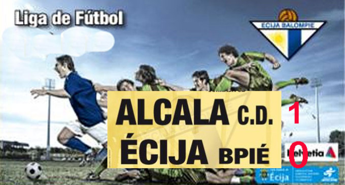 Al Écija se le escapan los tres puntos en el San Pablo y pierde ante el Alcalá por la mínima (0-1)