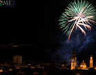 Los fuegos artificiales clausuran la Feria de Écija 2014. Así se vieron a través del objetivo de Nio Gómez