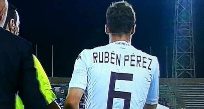 El jugador de Écija, Rubén Pérez, ha debutado en la liga italiana, en el Torino