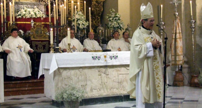 Se celebró en Écija, la Solemne Eucaristía ofrecida por el Sr. Arzobispo de Sevilla, con motivo de la Apertura del Año Santo Mariano