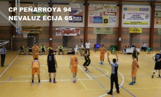 Un Nevaluz Écija Basket combativo cae en la pista del CP Peñarroya